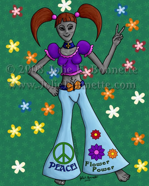 Alien-Ation: Hippie Chick