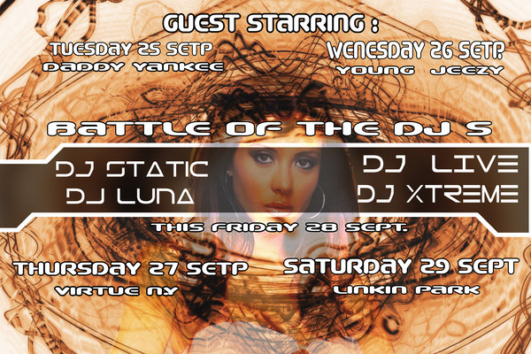 Back Club flyer