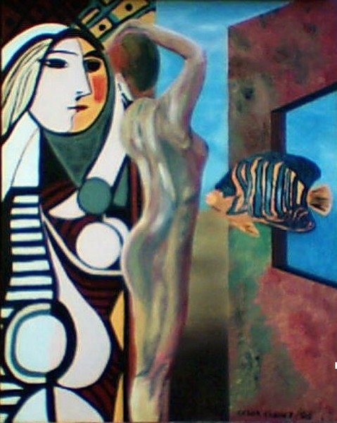 In the Picasso Mirror's