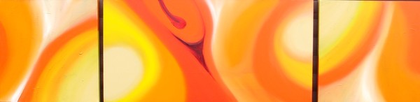 Sleeping Swan ( D'abstract triptych )