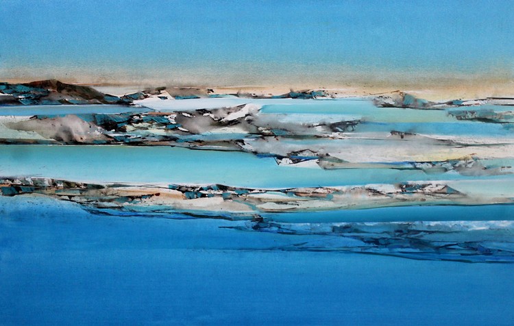 Blue 2018 40x60 Inches s