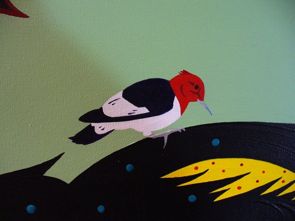 *RED-HEADED WOODPECKER*