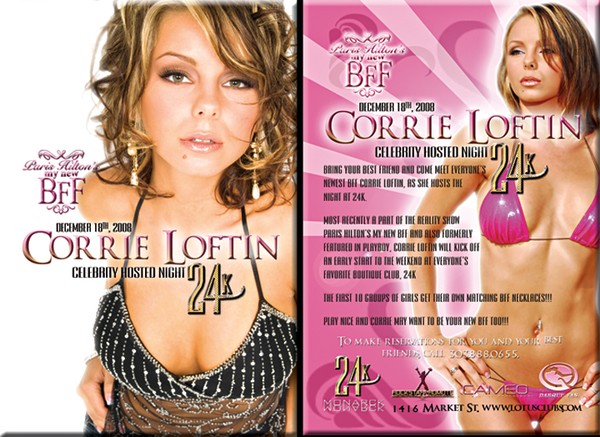 Corrie Loftin BFF Night at 24K