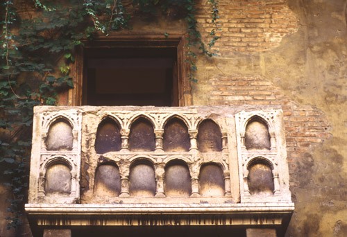 Juliette's Balcony, Verona, Italy