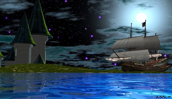 Docked In Castle Bay V2