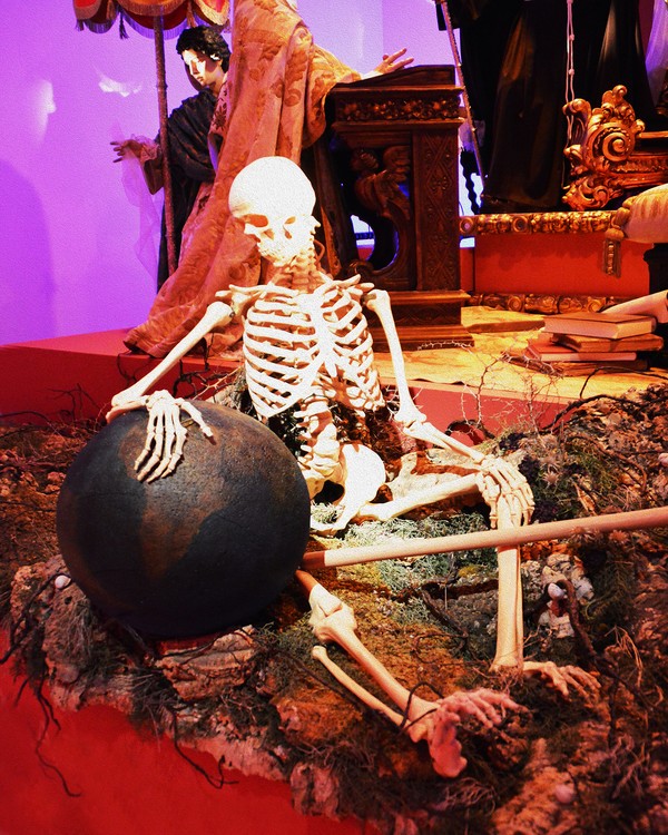 Spooky skeleton