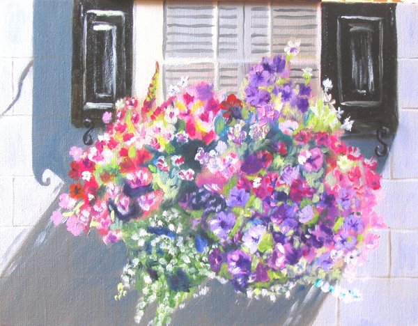 Window Box Tradd St Charleston SC