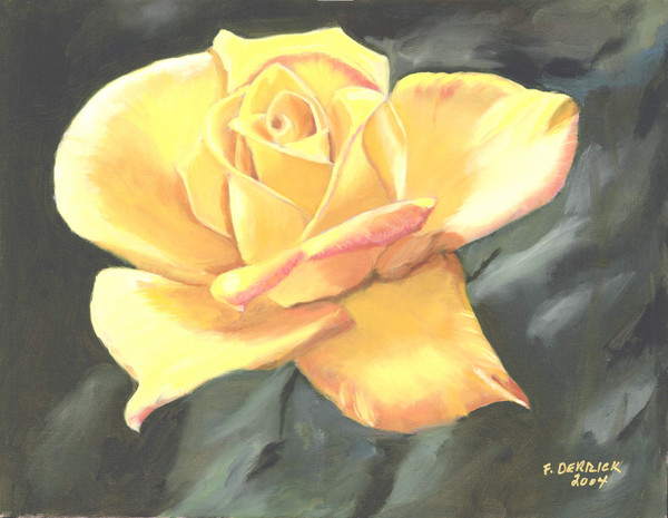 Rose:  Candlelight