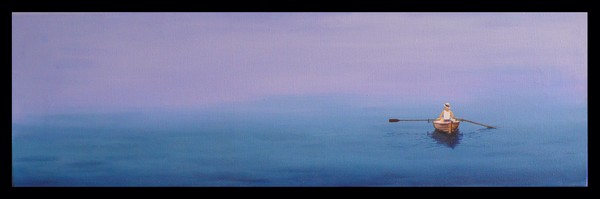 on the lake