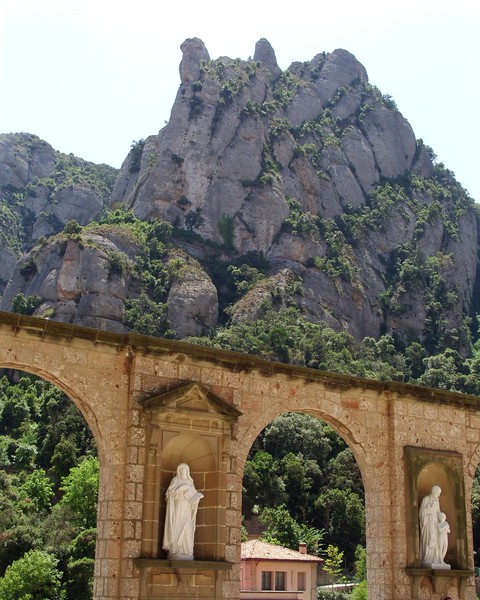 Montserratt Monastery in Spain