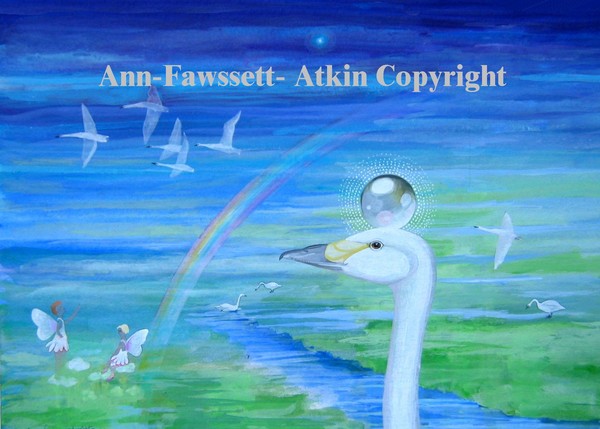Landscapes, fairies, nature spirits, gnomes, Aquar