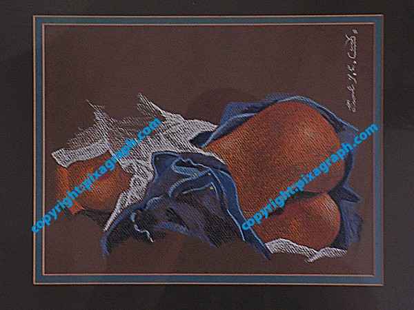 nude in denim reclining