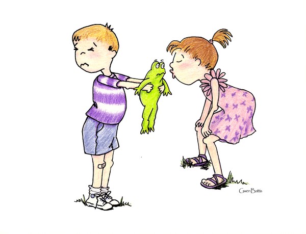 Kissing Frogs