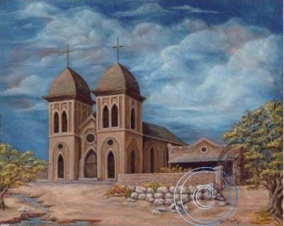 Early St. Genevieve Church