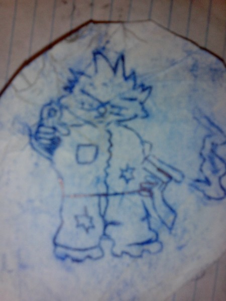 a tattoo i bib on someone