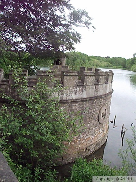 Newstead Abbey .. Looking out over the Lake