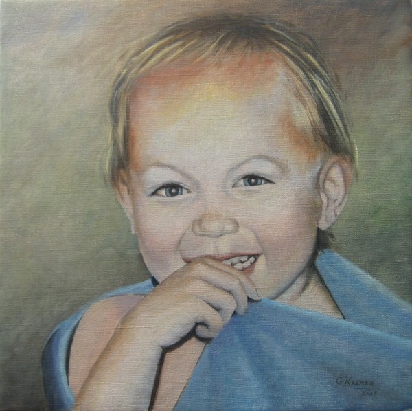 Portrait of a child. Julian.