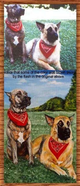 Both are living in the painting now