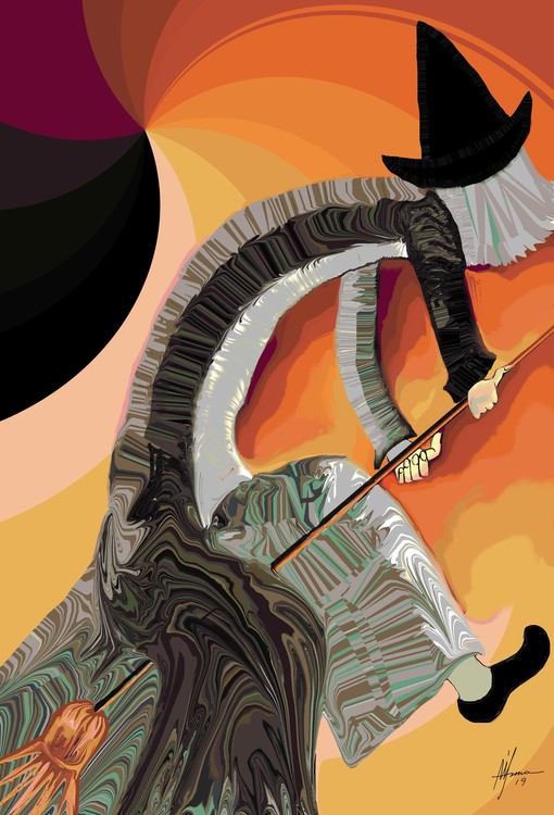 WITCH LOOKING