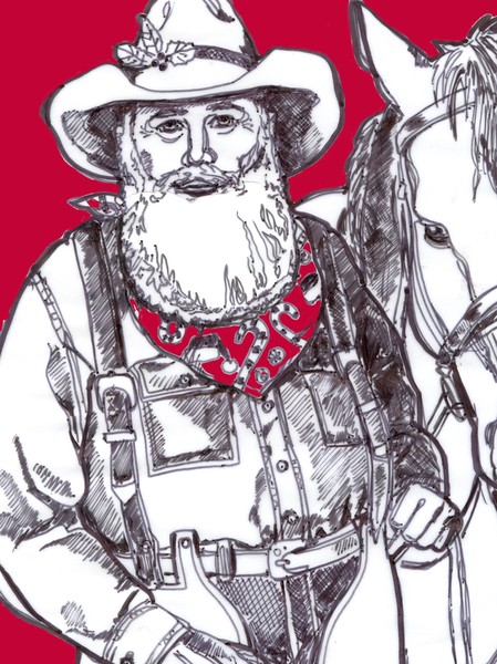 Texas Santa
