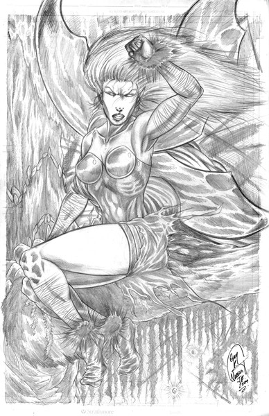 Dark Fairy Pencils