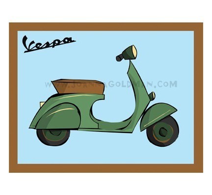 Vespa Print