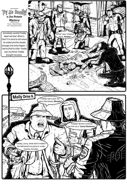 Joe Potato Mystery pg 1