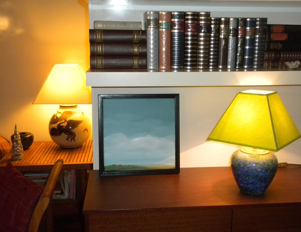 Nelly's landscape in my living room