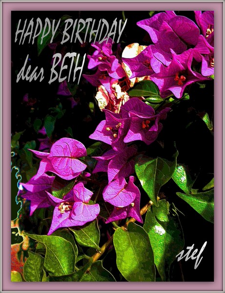 some flowers for Beth
