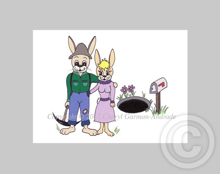 Whimsical Hole Sweet Hole Illustration
