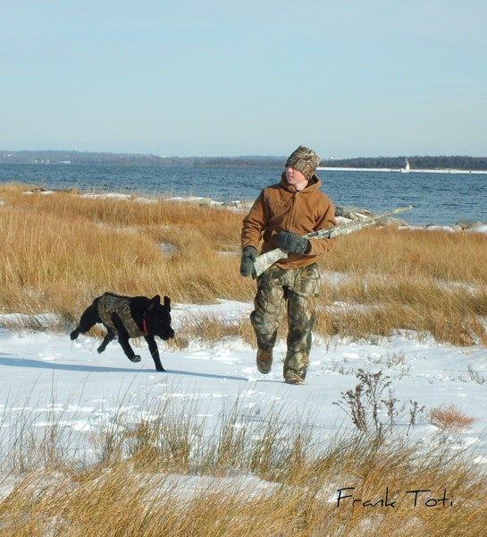 Boy and his dog