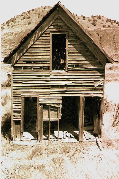 Old House in Madrid, New Mexico