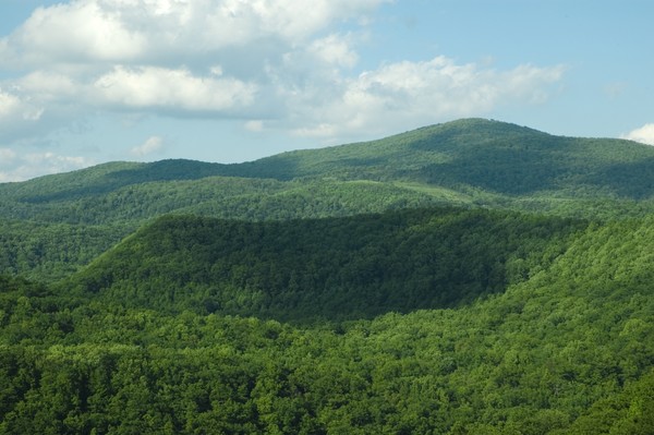 Mountain Top Cloud Shadows