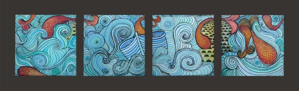 Flots bleus