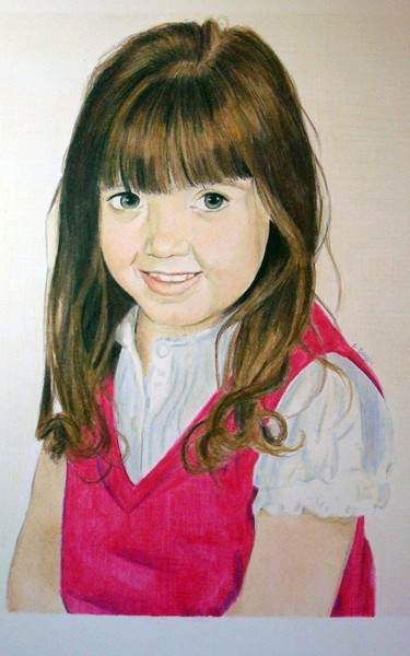 Gift ,2011 October, Colored pencil , 11x14