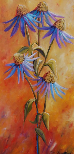 Cone Flowers...SOLD