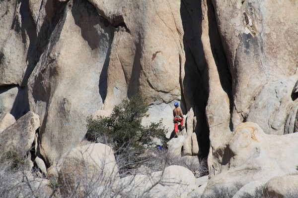 Joshua Tree Nat. Pk. Rock Climbers