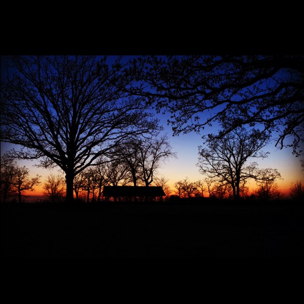 Sunset at Jewell Bell Pavilion