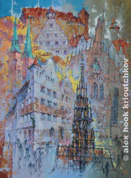 Nurenberg IV / 100x73cm