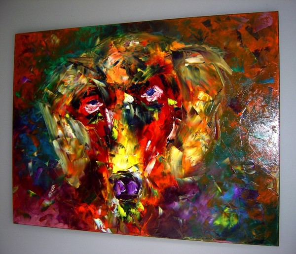 Original oil painting by Eugenia Abramson