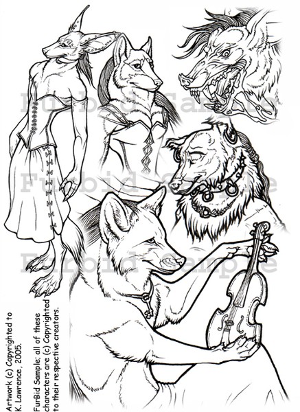 Lineart example