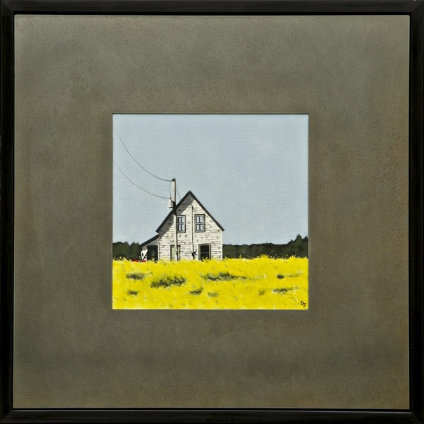 Old House in Mustard Field-PEI