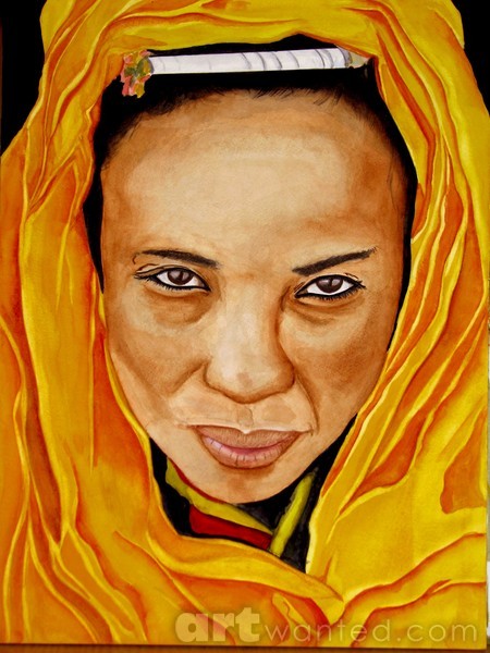 Gabbra Woman (yellow)