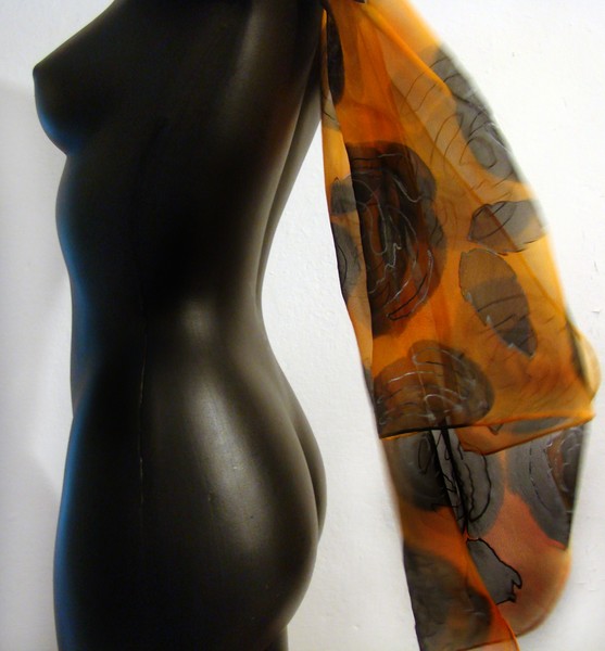 silk chiffon scarf
