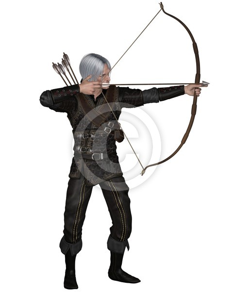 Old Medieval or Fantasy Archer