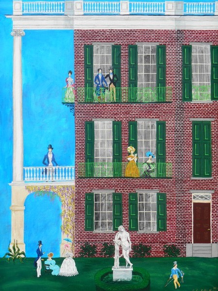 Greek Revival House party