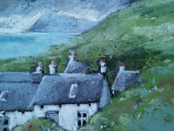 a glimpse of the sea