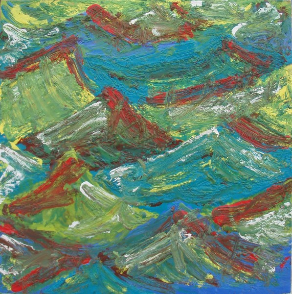 melted waves