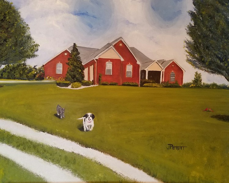 Custom Home Paintings