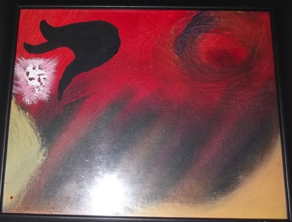 Oil on Board - Abstract - Frustration
